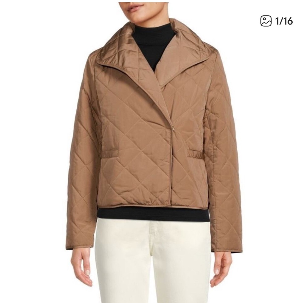 Calvin Klein Quilted Beige Jacket